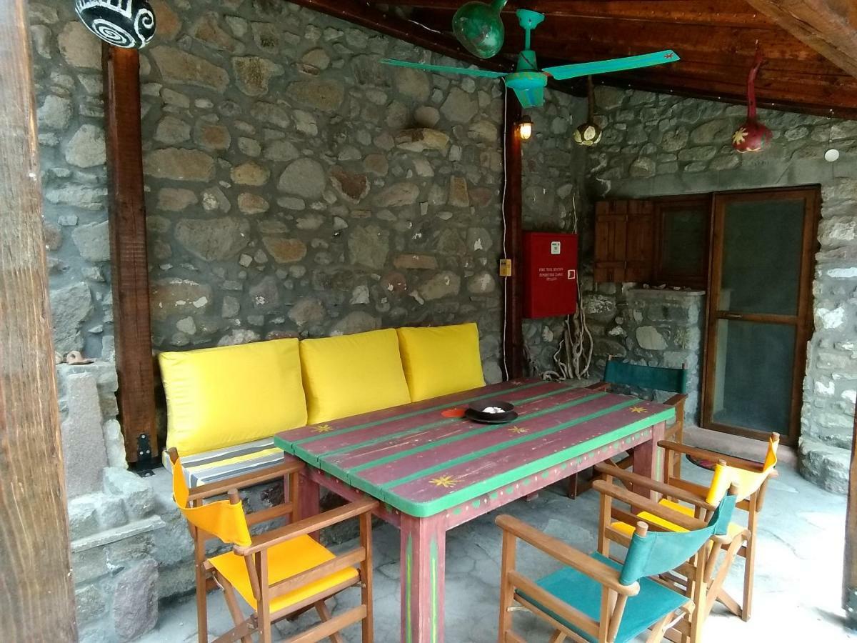 Villa Notia Skála Eresoú Exteriér fotografie